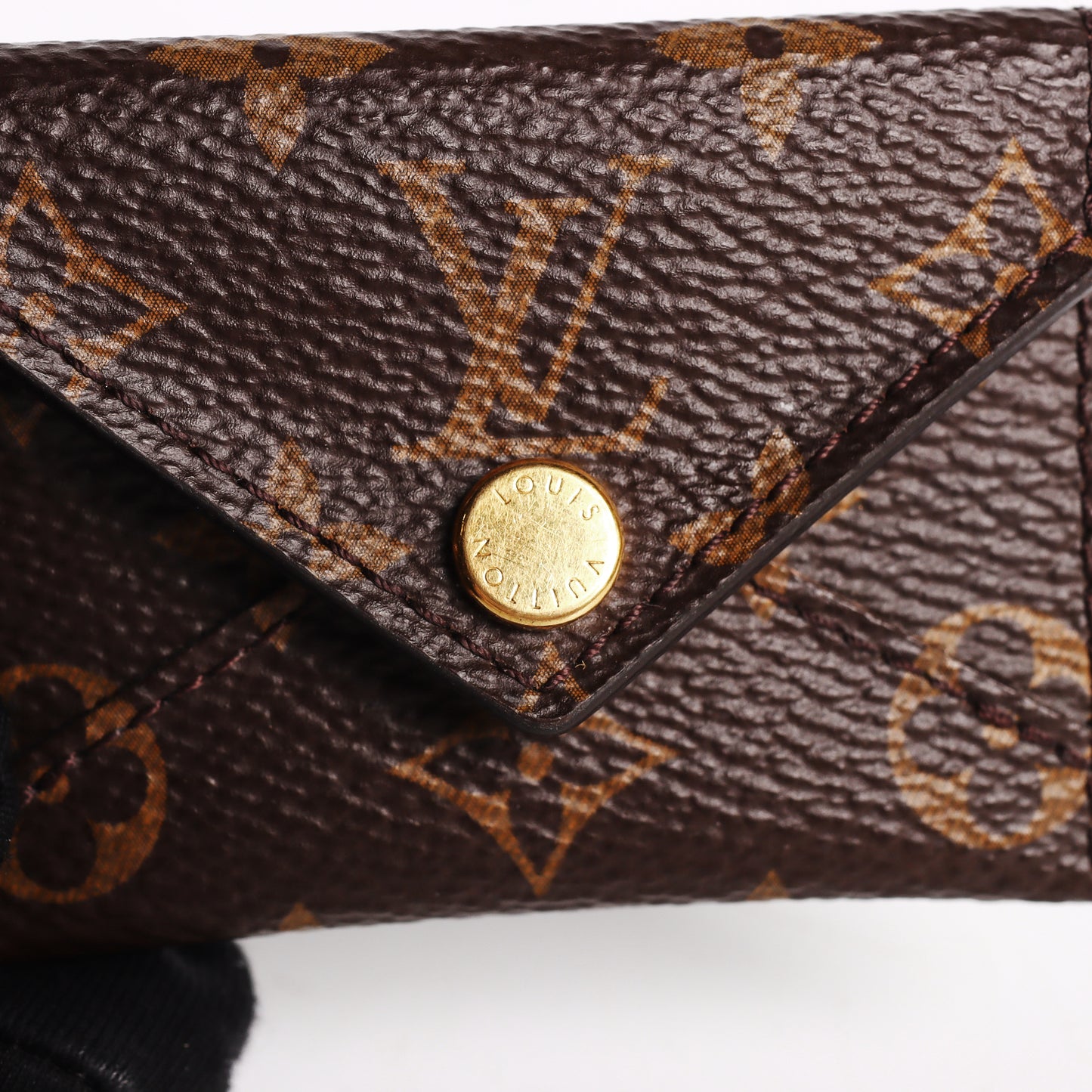 Pre-Owned Louis Vuitton Alma BB Monogram Brown Coated Canvas Crossbody Bag & Louis Vuitton Charm 80678499 & 66325671