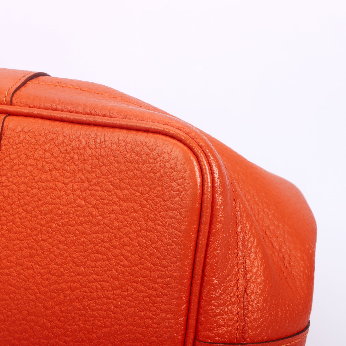 Pre-Owned Hermès Garden Party 36 Capucine Togo Calfskin Leather Top Handle Bag 66460801
