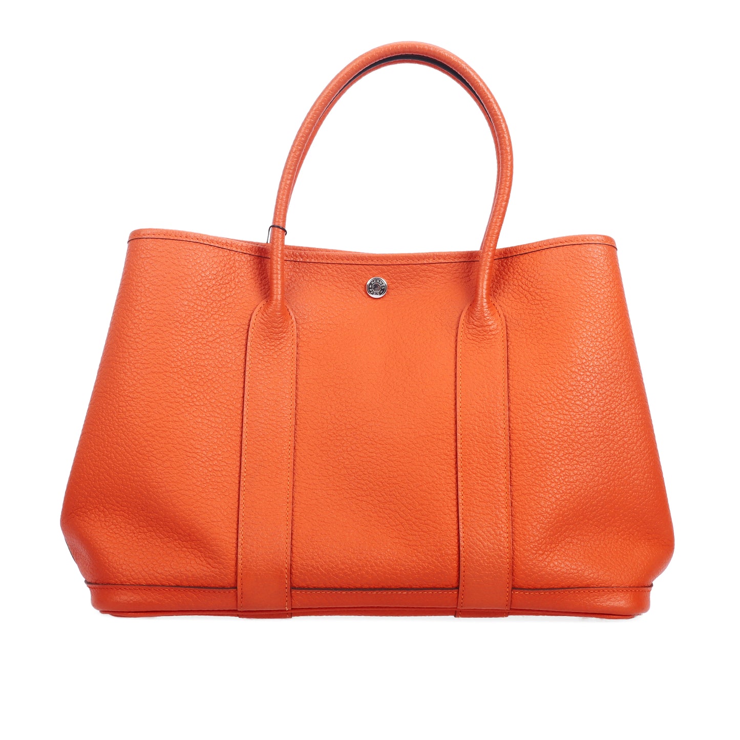 Pre-Owned Hermès Garden Party 36 Capucine Togo Calfskin Leather Top Handle Bag 66460801