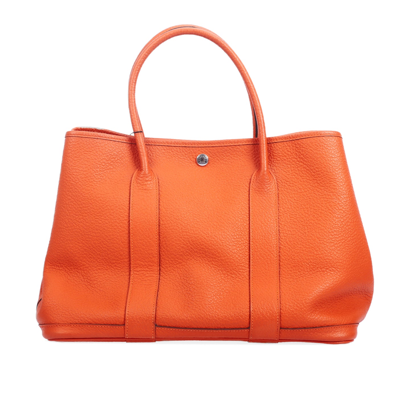 Pre-Owned Hermès Garden Party 36 Capucine Togo Calfskin Leather Top Handle Bag 66460801