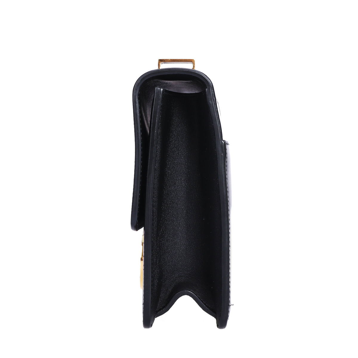 Pre-Owned Dior 30 Montaigne Black Calfskin Shoulder Bag 66690010
