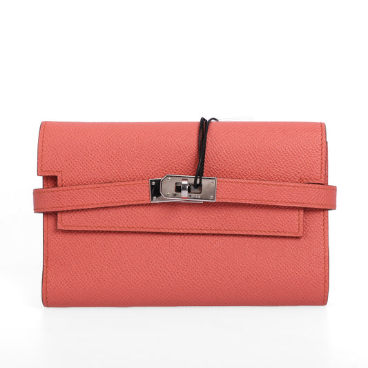 Pre-Owned Hermès Kelly Epsom Calfskin Leather Wallet 67399499