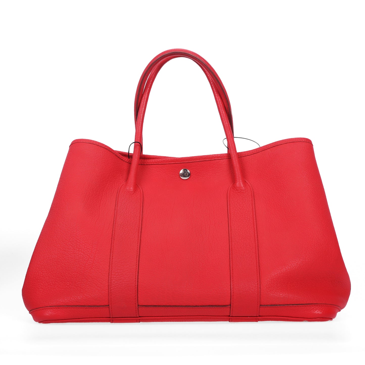 Pre-Owned Hermès Garden Party 36 Chili Red Taurillon Clemence Calfskin Leather Shoulder Bag 67923867