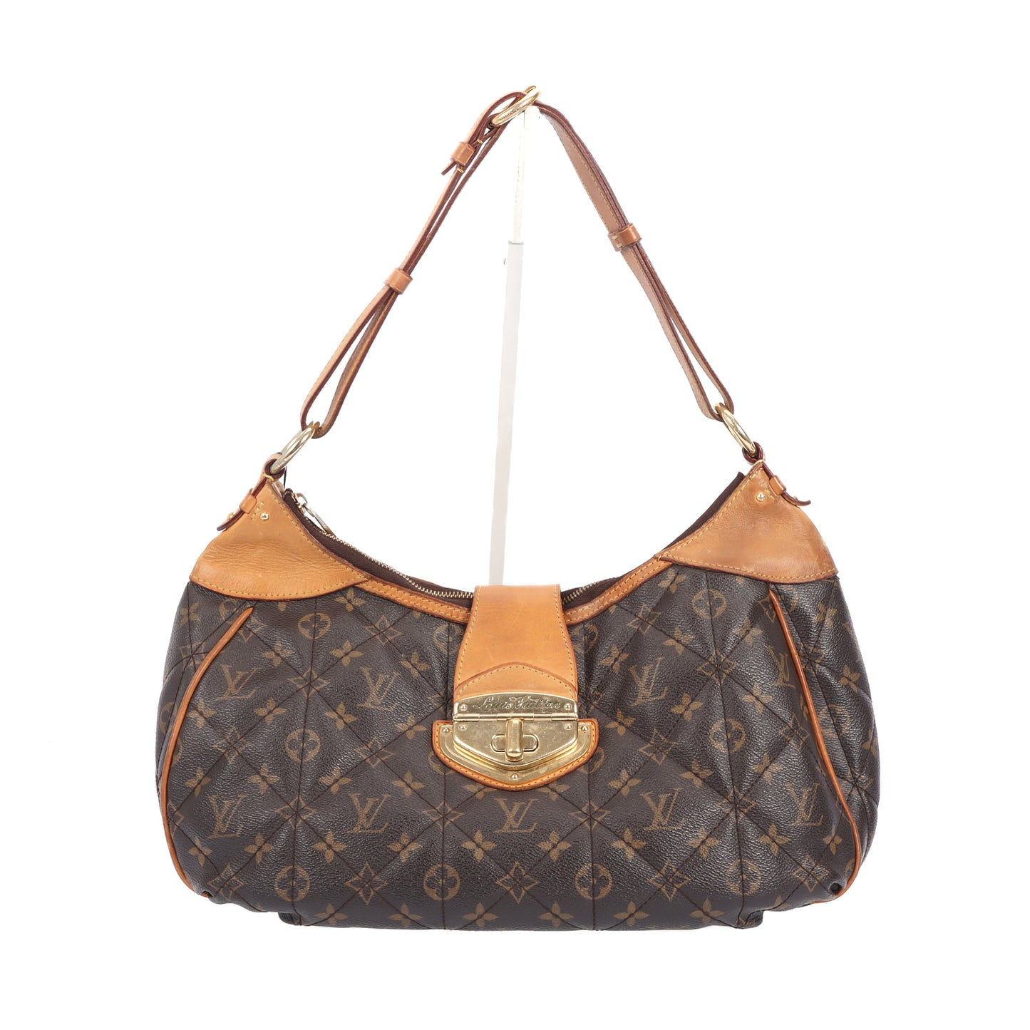 Pre-Owned Louis Vuitton Etoile Brown Monogram Quilted Coated Canvas Shoulder Bag 69437089