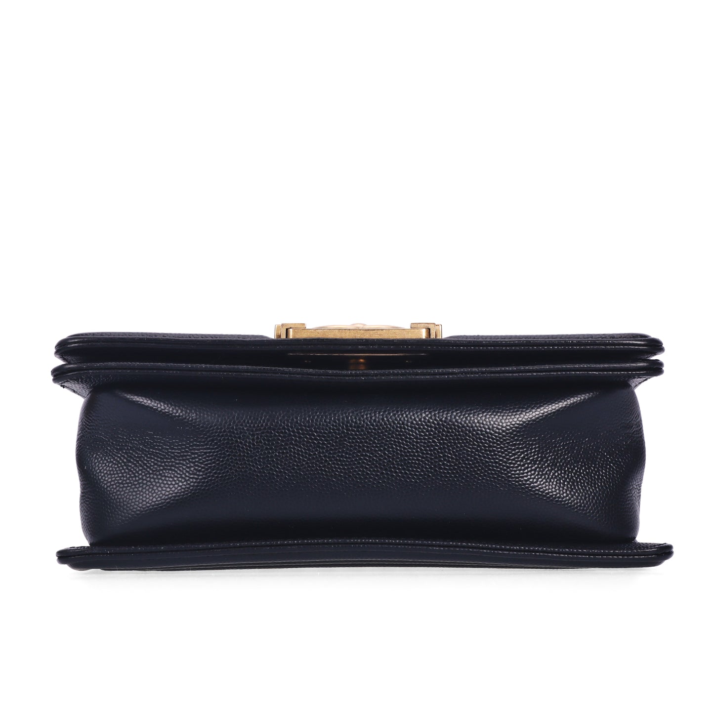 Pre-Owned Chanel BOY Black Calfskin Crossbody Bag 69497919