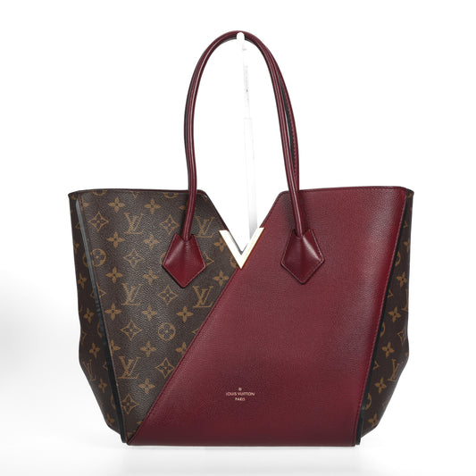 Pre-Owned Louis Vuitton Burgundy Coated Canvas Top Handle Bag 69739182