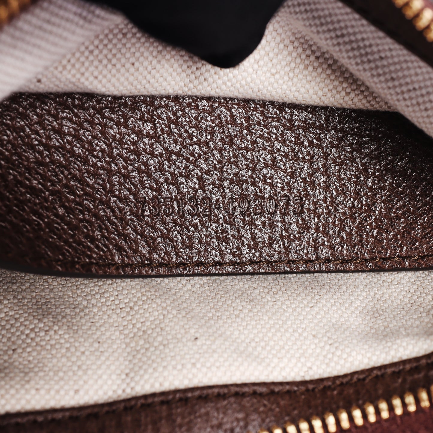 Pre-Owned Gucci Ophidia GG Supreme Canvas Brown Coated Canvas Shoulder Bag 72034991