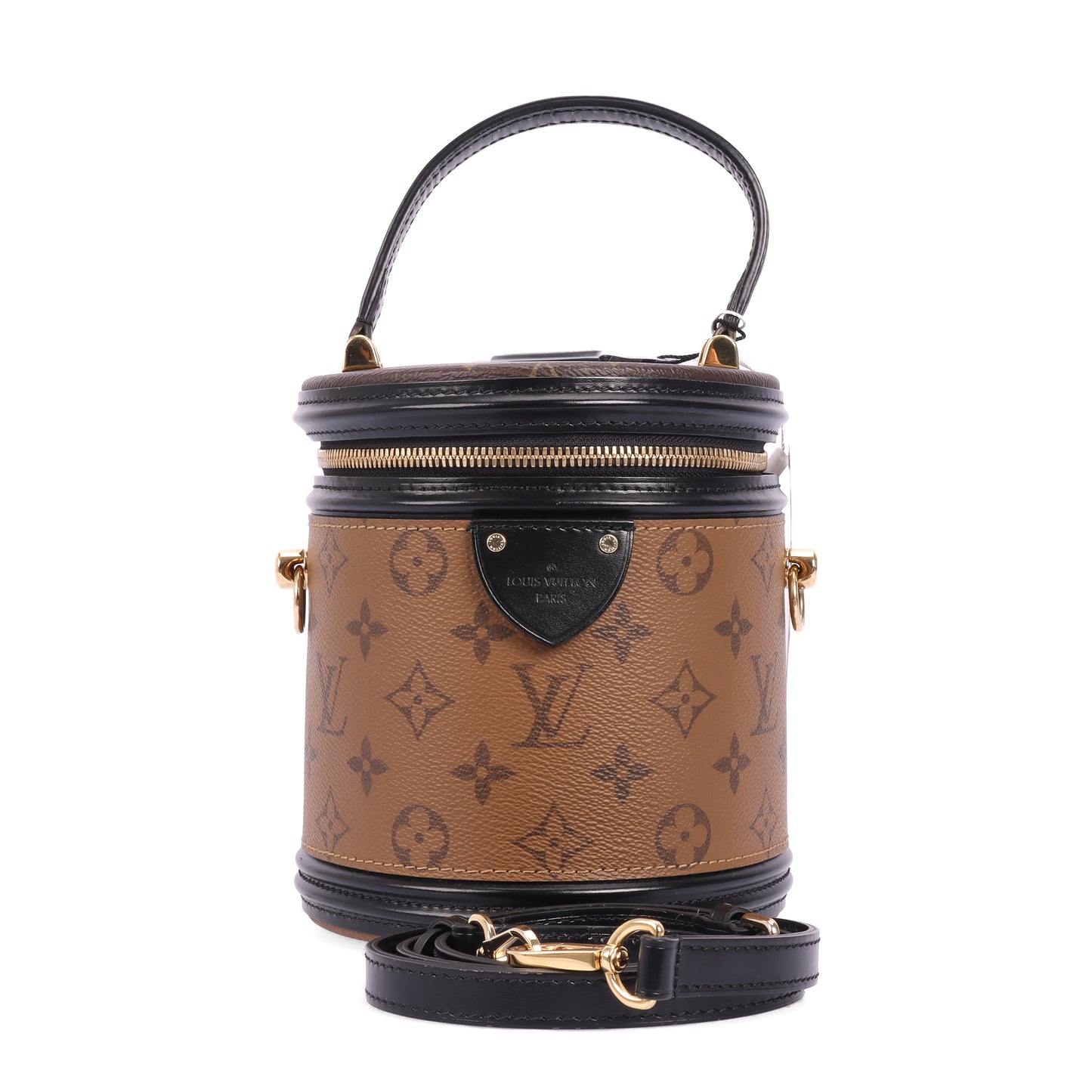 Pre-Owned Louis Vuitton Brown Coated Canvas Shoulder Bag 72171070 L