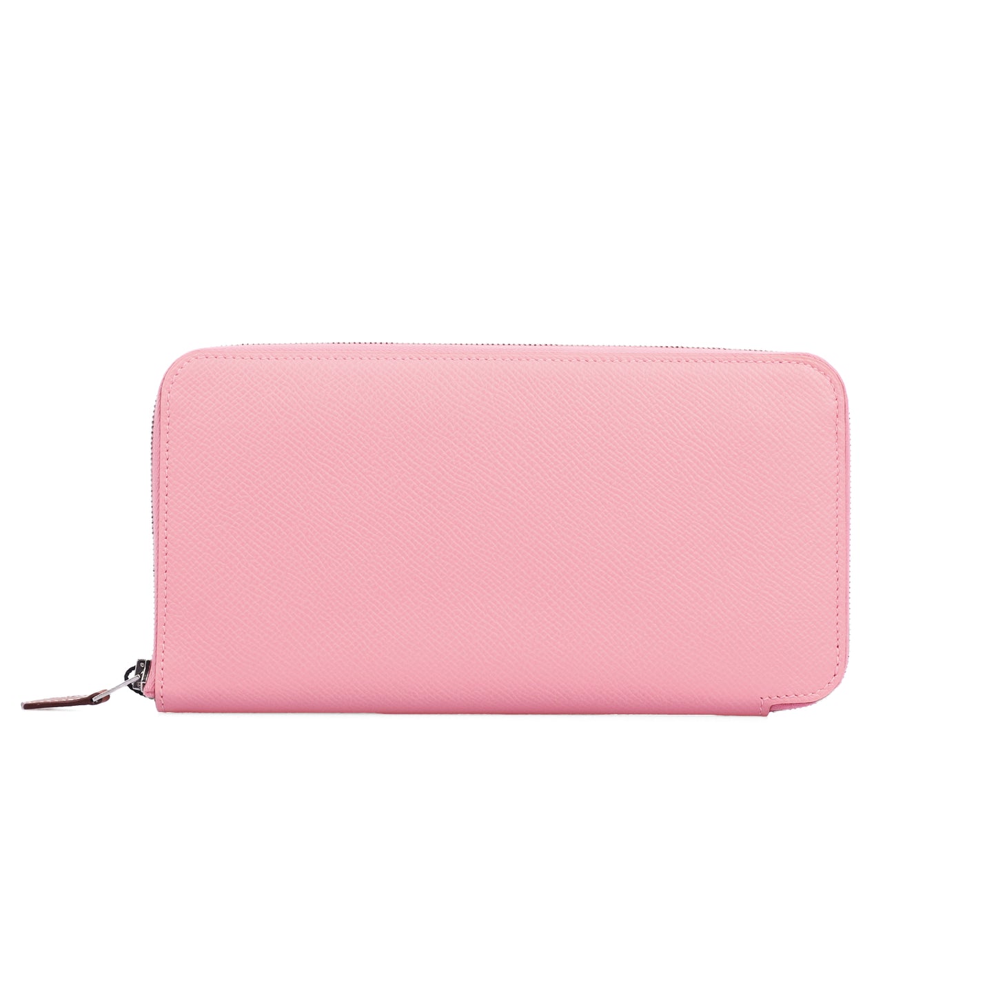 Pre-Owned Hermes Azap Rose Confetti Calfskin Wallet 73084917 L