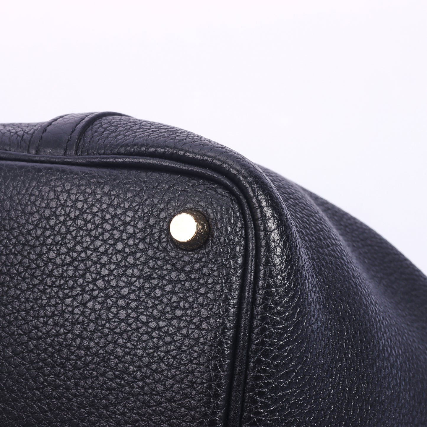 Pre-Owned Hermès Picotin Lock 18 Black Togo Calfskin Top Handle Bag 74276393L