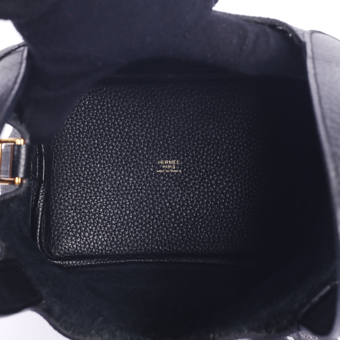 Pre-Owned Hermès Picotin Lock 18 Black Togo Calfskin Top Handle Bag 74276393L