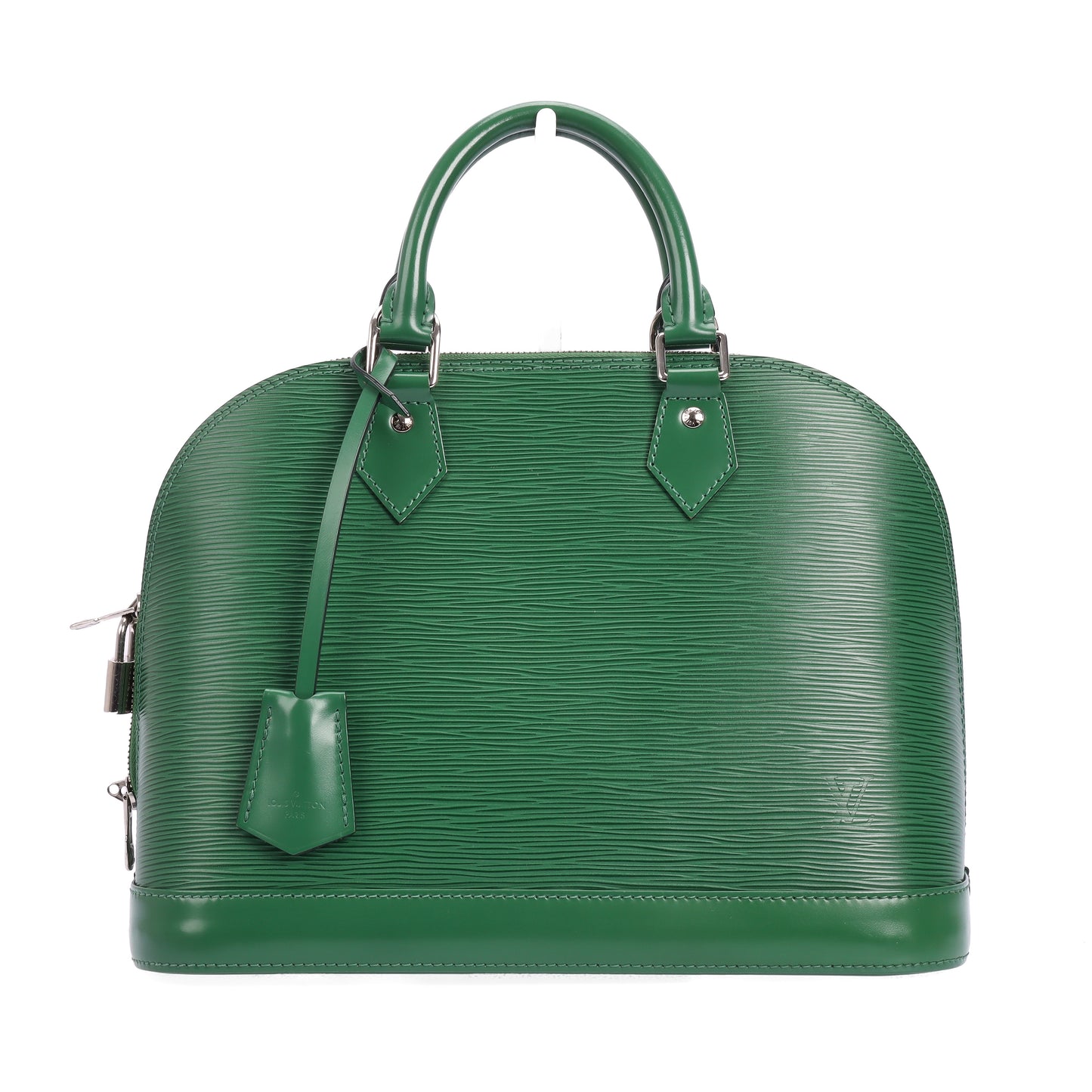 Pre-Owned Louis Vuitton Alma Green Epi Calfskin Top Handle Bag 74288341