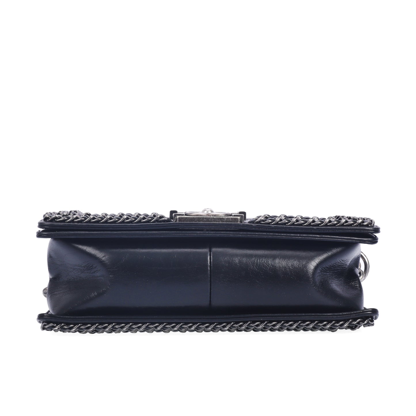 Pre-Owned Chanel Le Boy Black Quilted Calfskin Shoulder Bag 75318684