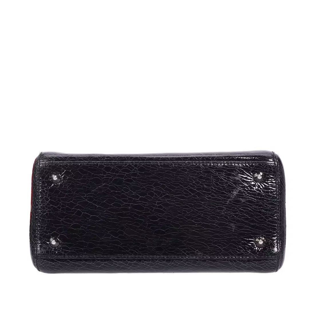 Pre-Owned Dior lady swan calfskin crossbody bag 71832803