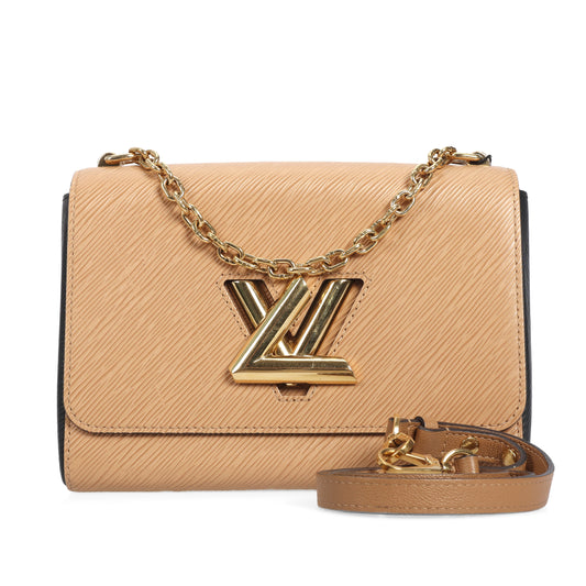 Pre-Owned Louis Vuitton Twist Light Brown Epi Calfskin Shoulder Bag 78064342