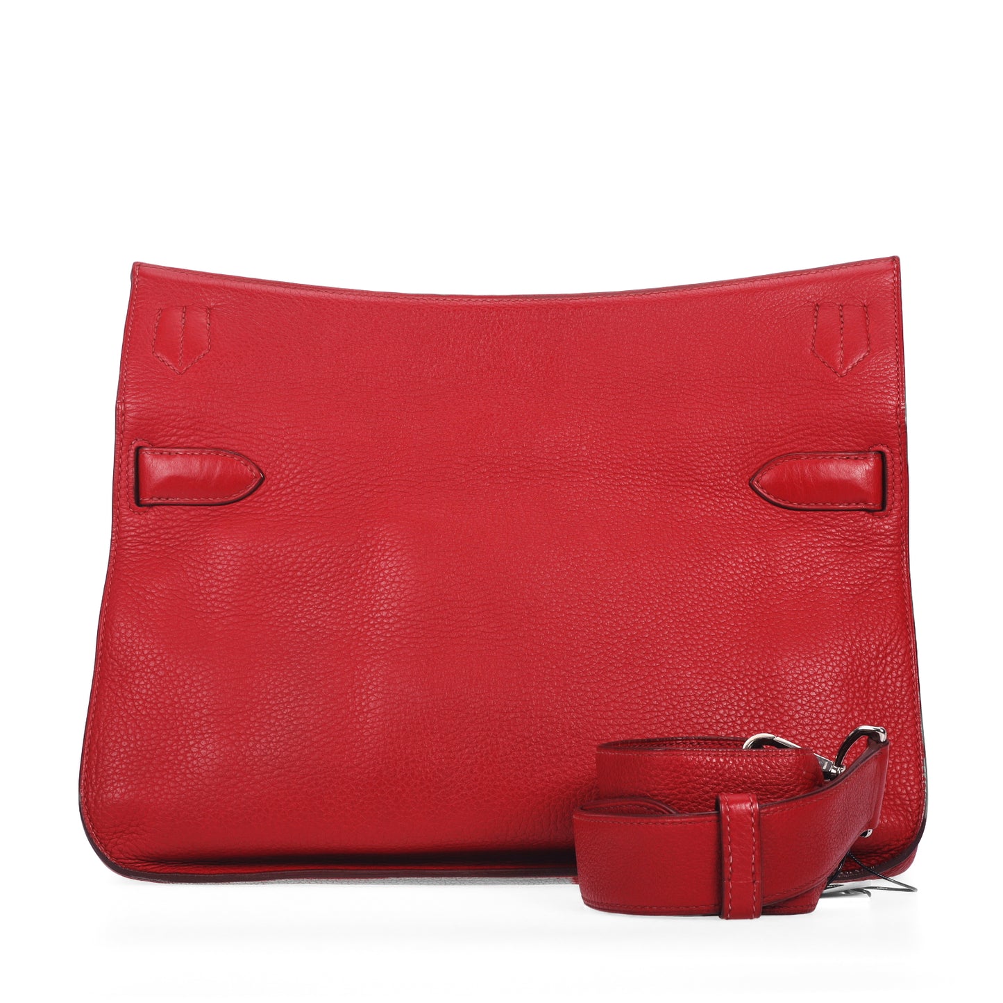 Pre-Owned Hermès Jypsiere Rouge Taurillon Clemence Calfskin Leather Shoulder Bag 78328648 C