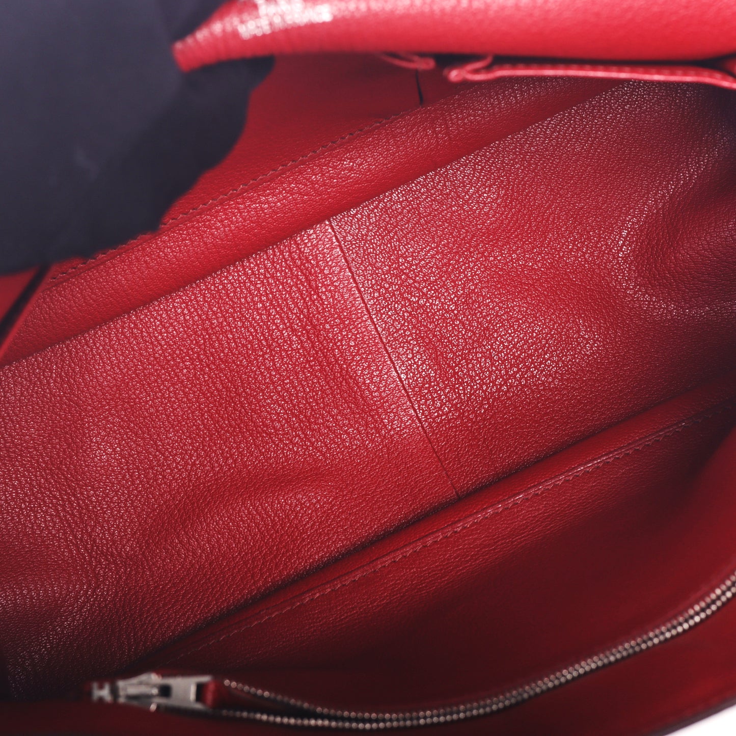 Pre-Owned Hermès Jypsiere Rouge Taurillon Clemence Calfskin Leather Shoulder Bag 78328648 C