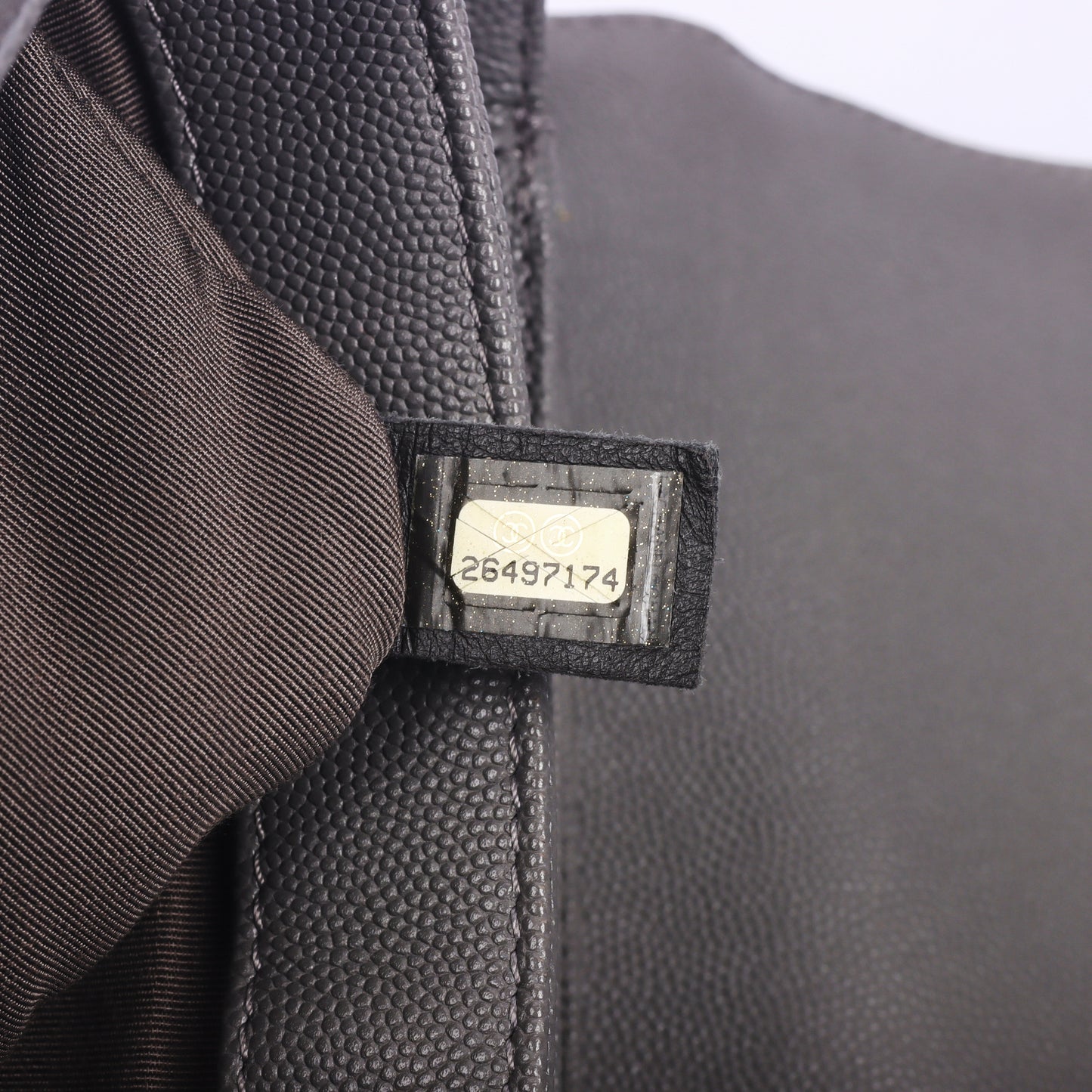 Pre-Owned Chanel Coco Flap Grey Quilted Calfskin Leather Shoulder Bag 80702523 c