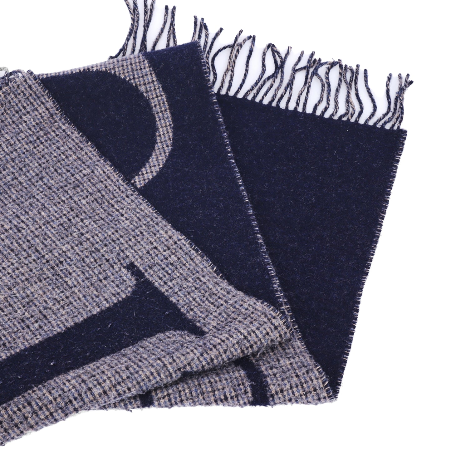 Pre-Owned Gucci Gray Wool Scarf 86015242