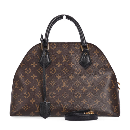 Pre-Owned Louis Vuitton Alma BNB Brown Monogram Coated Canvas Shoulder Bag 86920275