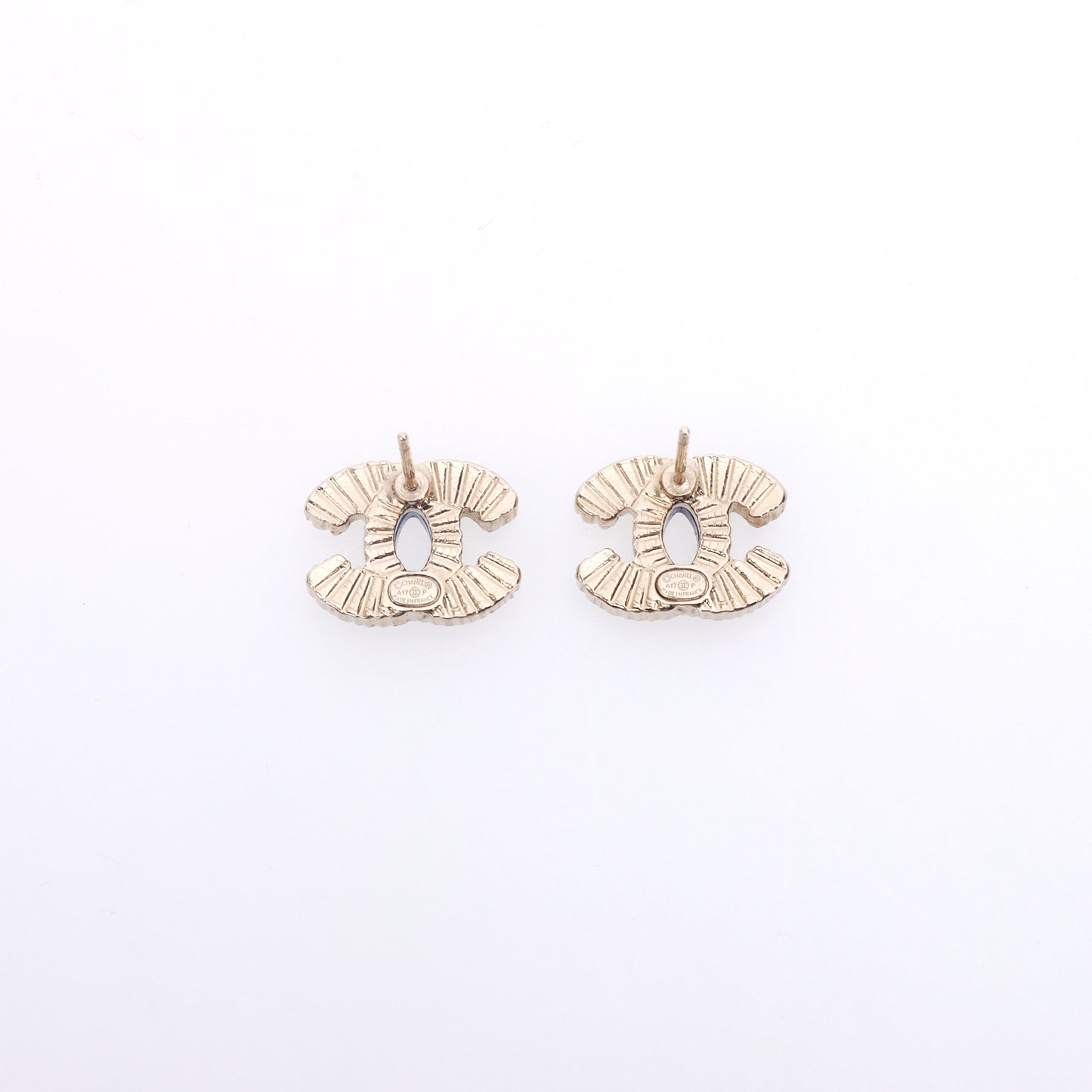 Pre-Owned Chanel Multicolor CC Metal Earrings 94805740