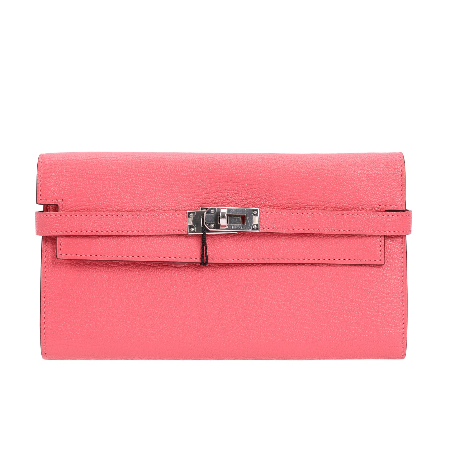 Pre-Owned Hermès Kelly Pink Leather Wallet 96872499