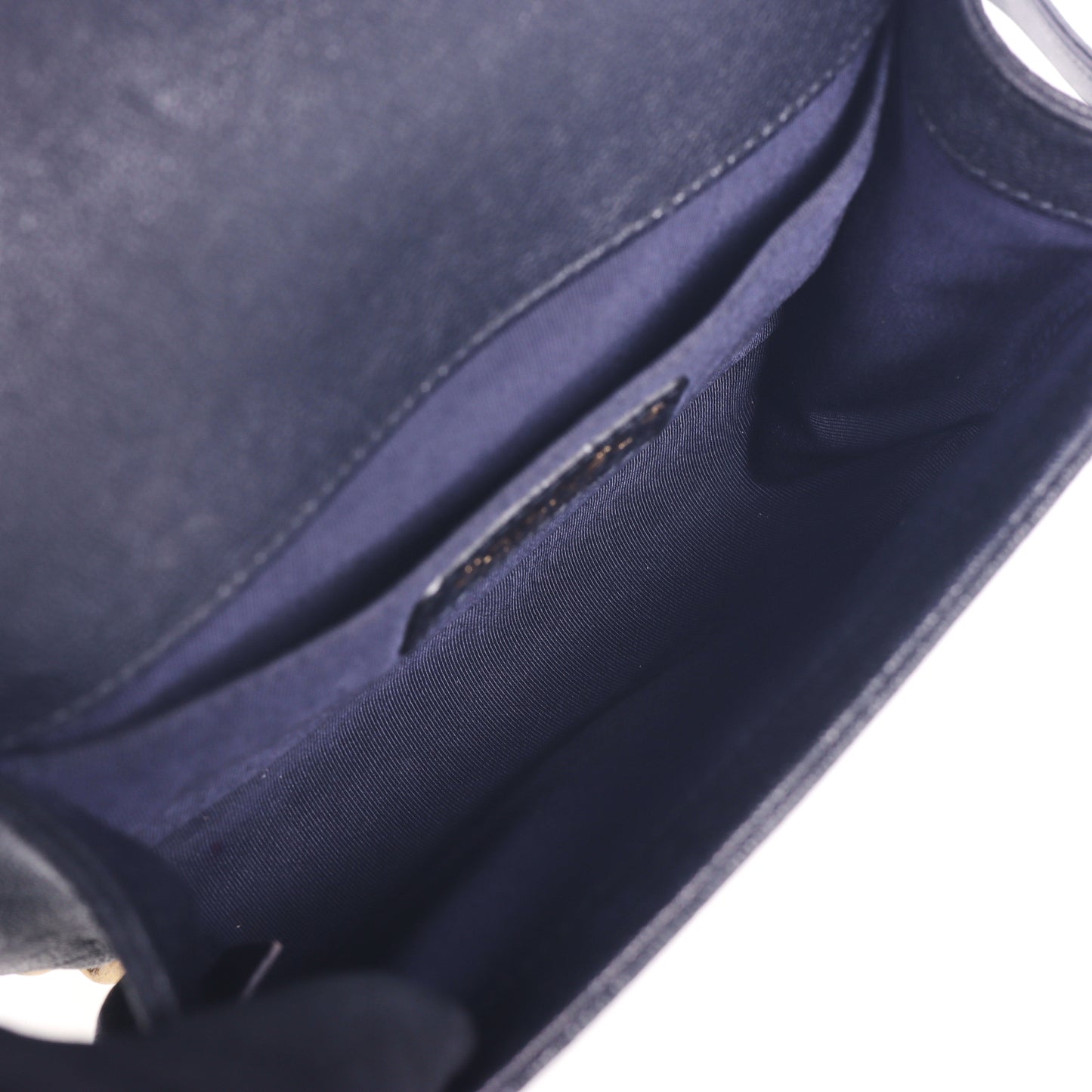 Pre-Owned Chanel Boy Black Calfskin Crossbody Bag 98052101