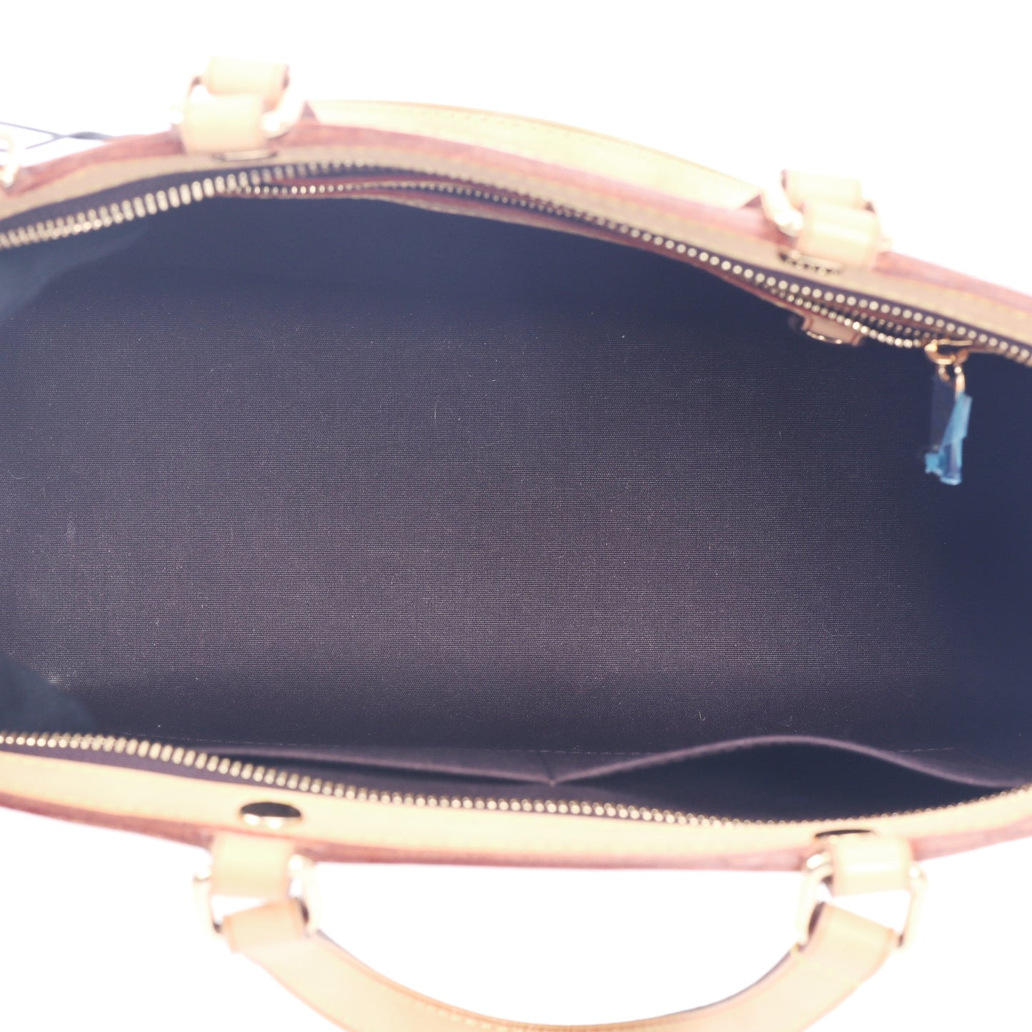 Pre-Owned Louis Vuitton Brea Cherry Epi Patent Calfskin Leather Shoulder Bag 98836997