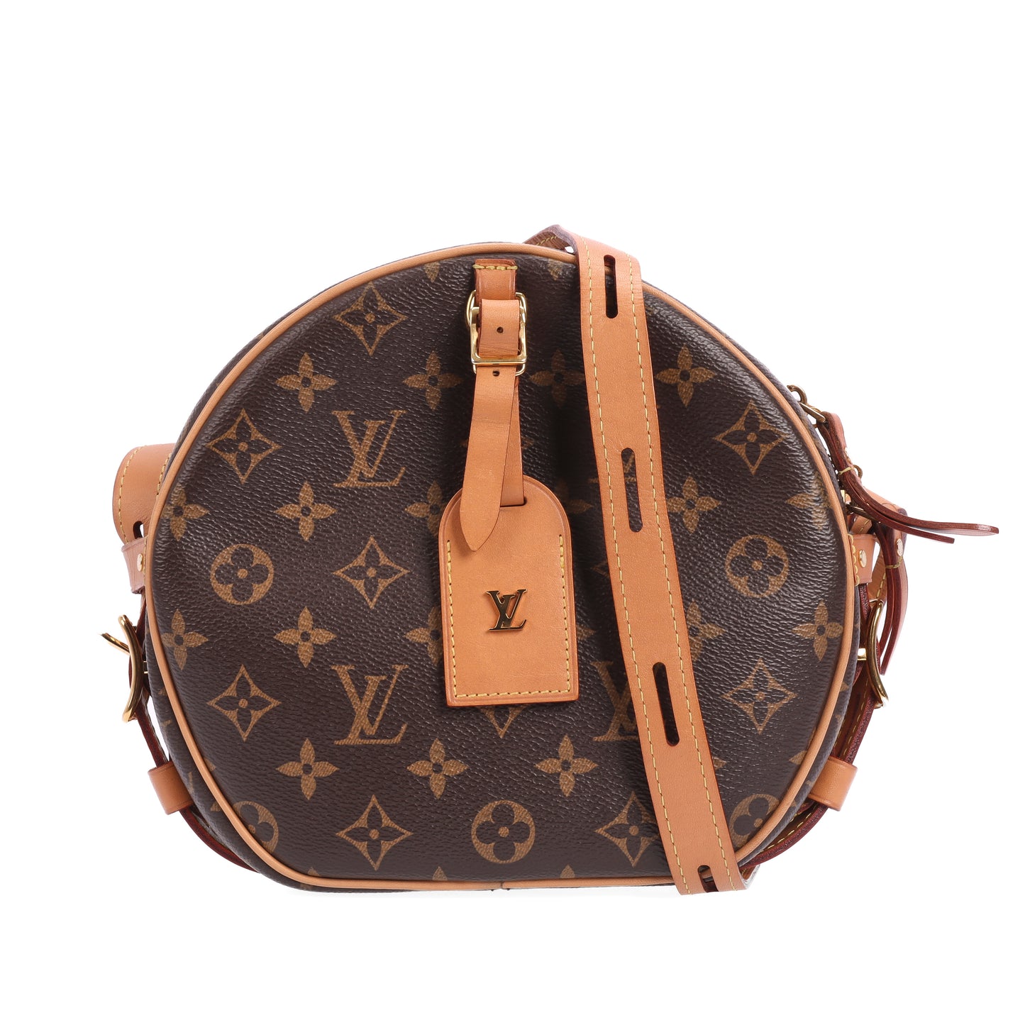 Pre-Owned Louis Vuitton Boite Chapeau Souple Brown Monogram Coated Canvas Crossbody Bag 99121973