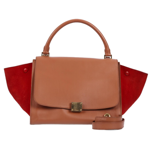 Pre-Owned Celine brown calfskin shoulder bag 44204447