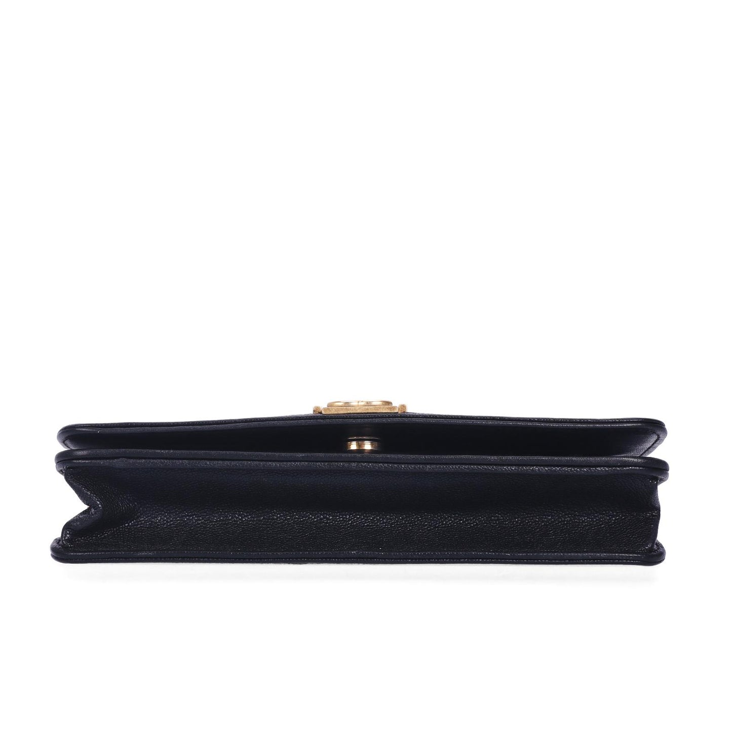 Pre-owned Chanel leboy caviar woc 40470832