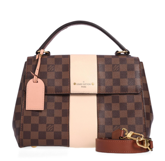 Pre-Owned Louis Vuitton Bond Street Brown Damier Ebene Coated Canvas Calfskin Shoulder Bag 15867882