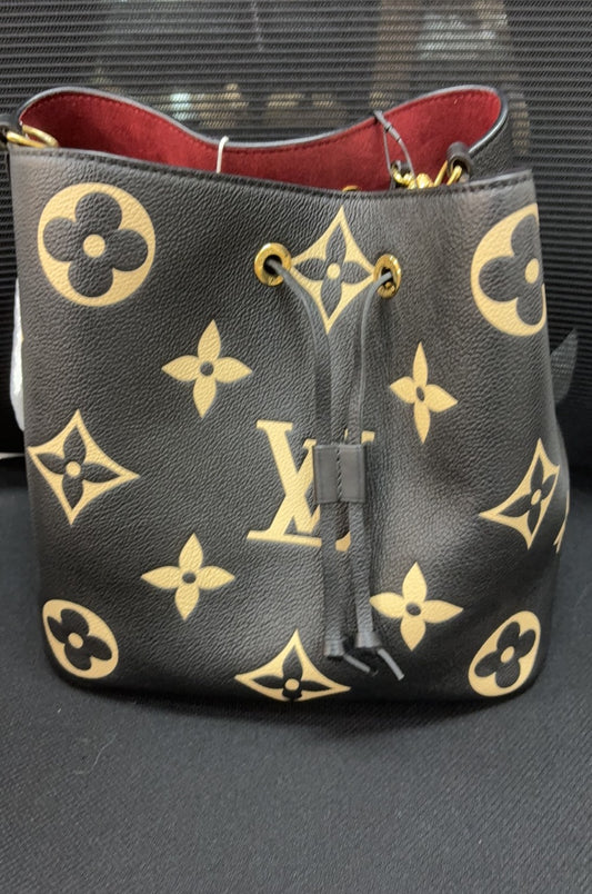 Neo Noe  Monogram Empreinte Leather MM black